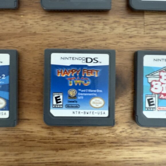 Nintendo DS 7 Game Lot MLB Madagascar Big Brain Age 2 Club Penguin Zoo Tycoon… - Picture 6 of 16